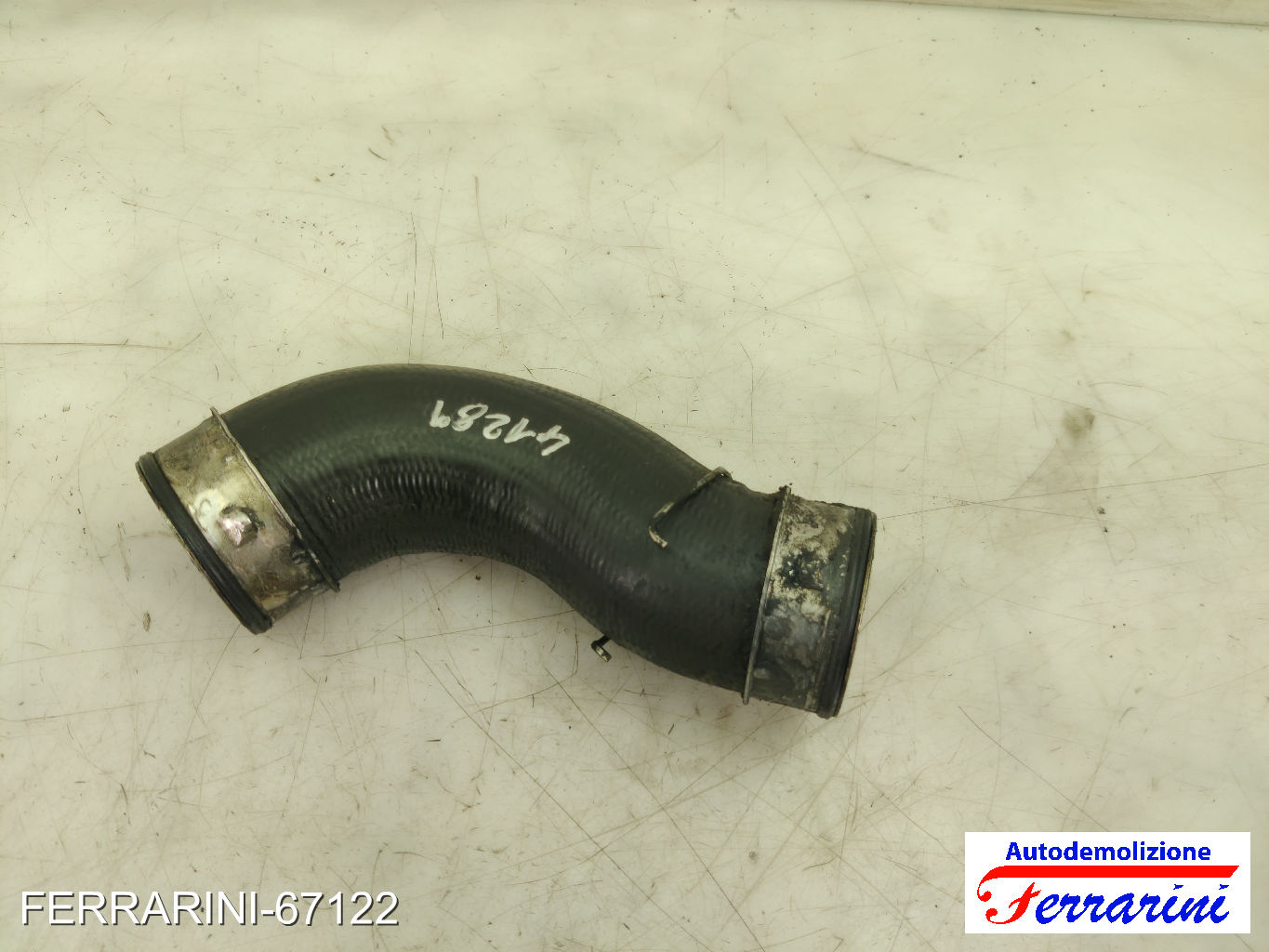tubo aria aspirazione, intercooler BKD AUDI A3 8P1 2.0 TDI 16V 2003-2012