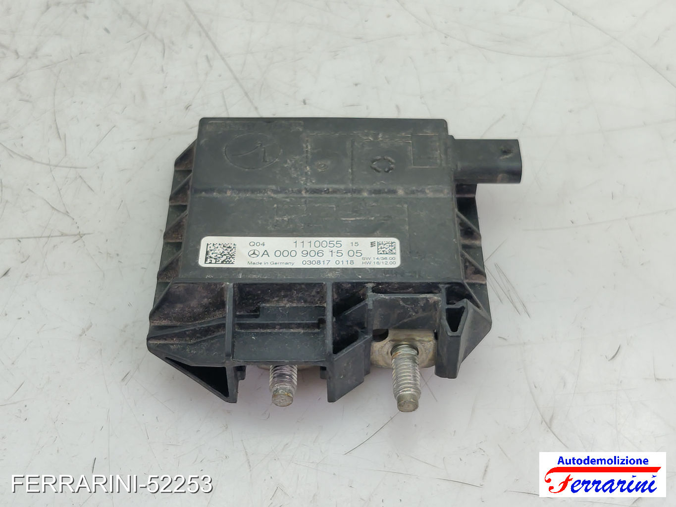 Modulo Centralina di Gestione Batteria MERCEDES CLASSE C S205 C 220 D 4MATIC 8