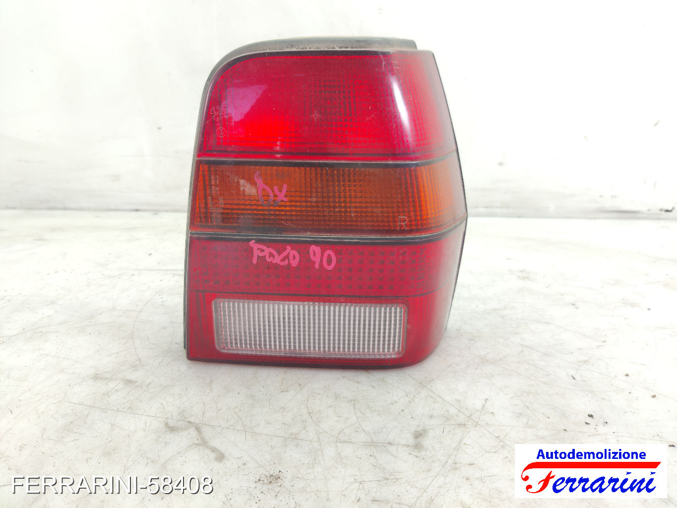 Fanalino Stop Posteriore VW POLO 80, 86C 1990-1994 destro, dx, posteriore, post