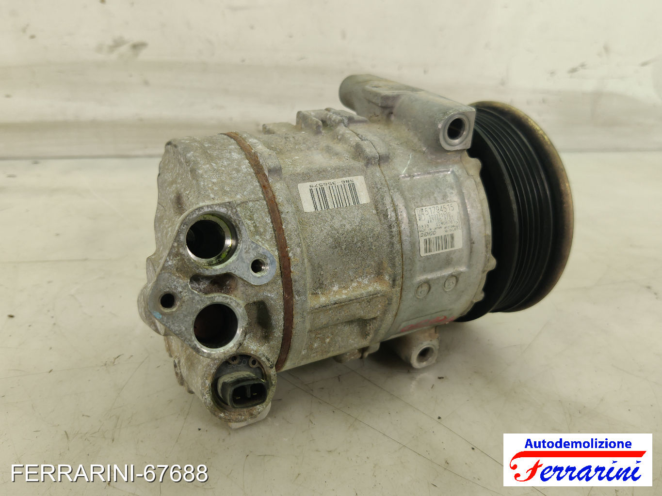 Compressore Clima ALFA ROMEO MITO 955 1.4 BI-FUEL 2009-2016 51794515, 71724083