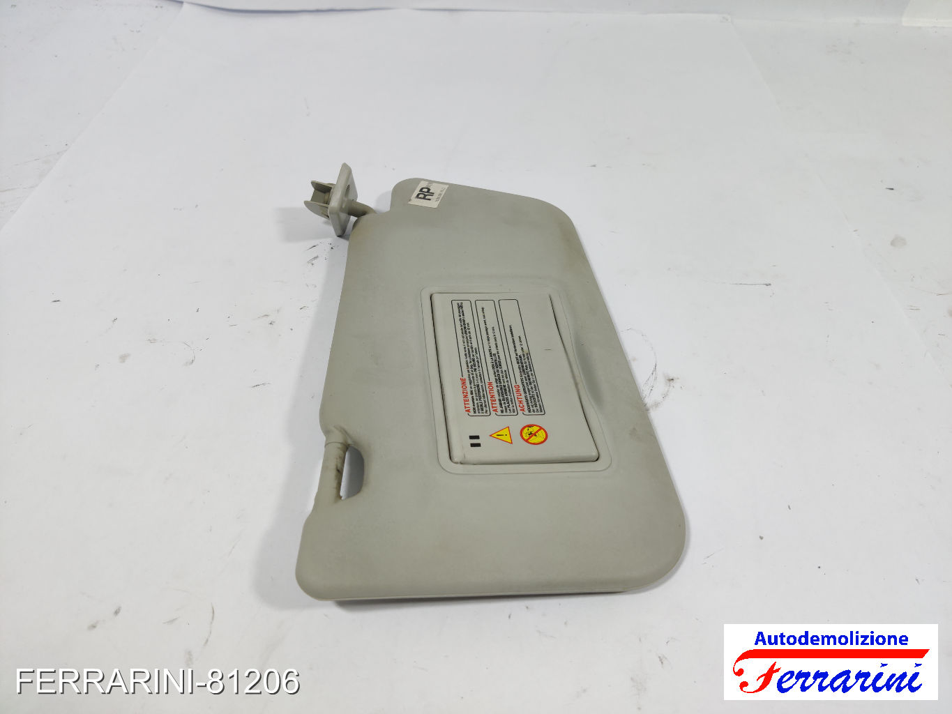 Aletta Parasole NISSAN MICRA 3 K12 2003-2010 destro, dx