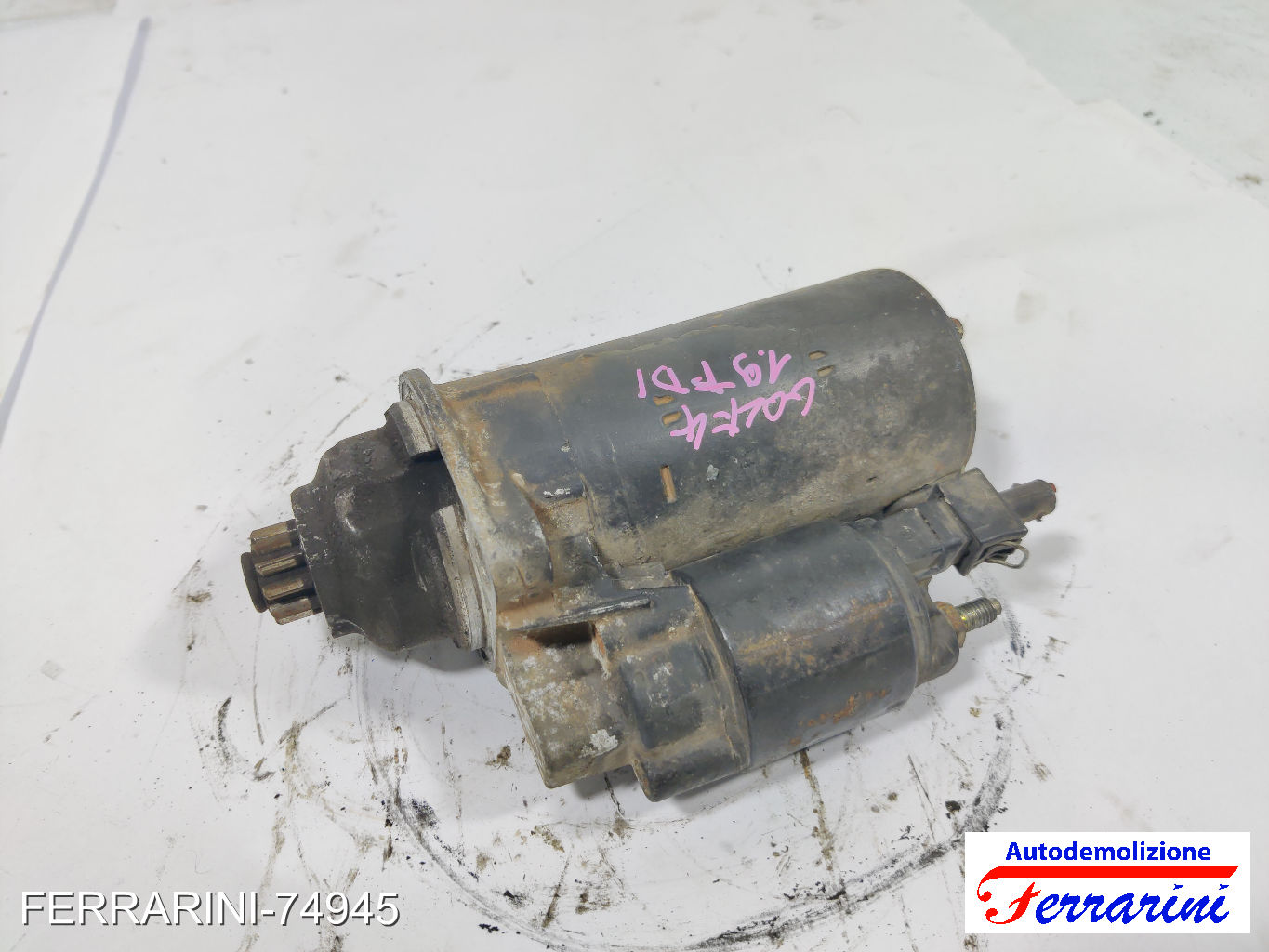 Motorino Avviamento VW GOLF 4 1J1 1.9 TDI 1997-2004 02A911023R, 02A911024B 6