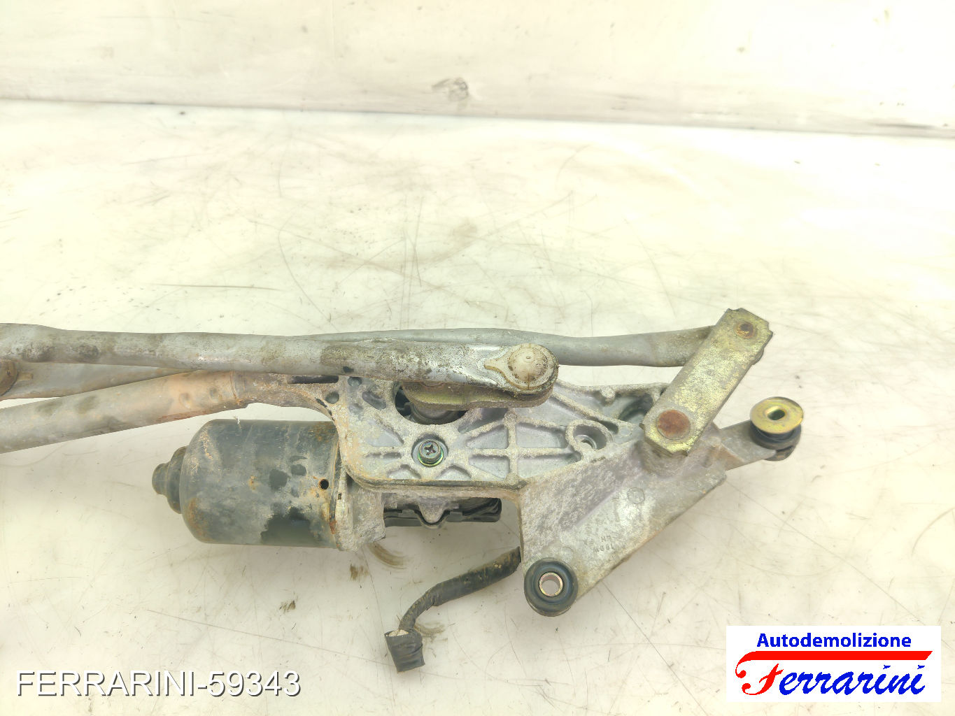 Spazzacqua Motorino Tergicristallo TOYOTA AVENSIS VERSO M2 2001-2005 anteriore