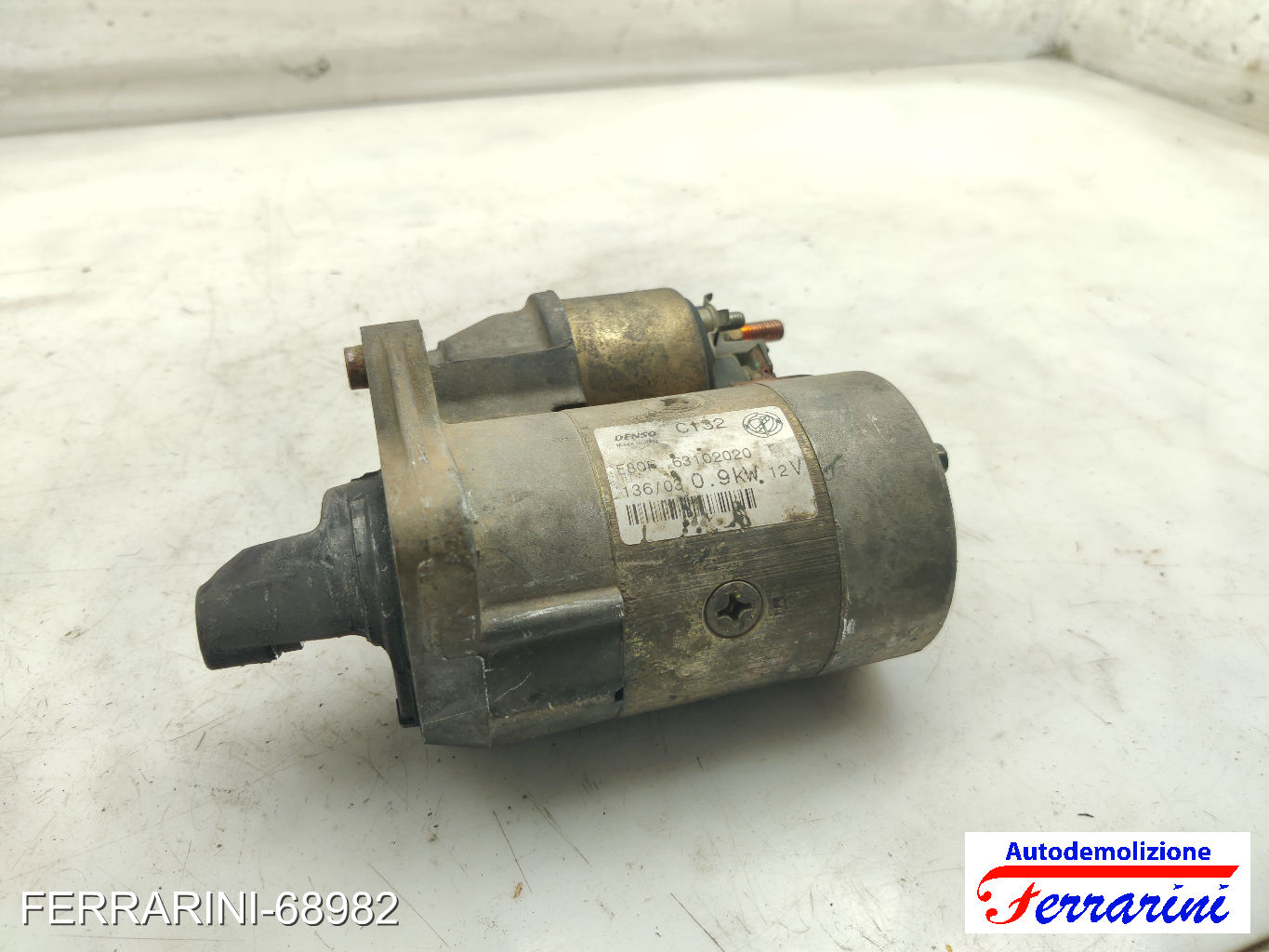 Motorino Avviamento FIAT PUNTO 188 1.2 16V 80 1999-2006 46740242, 51890631