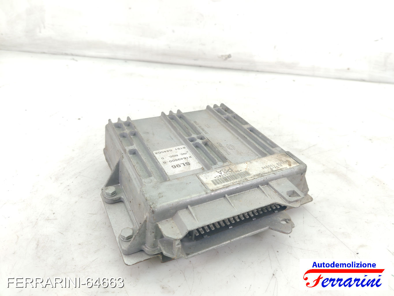 Centralina Motore CITROEN BERLINGO GFK, GJK, MF 1.4I 1996-2011 9632520380