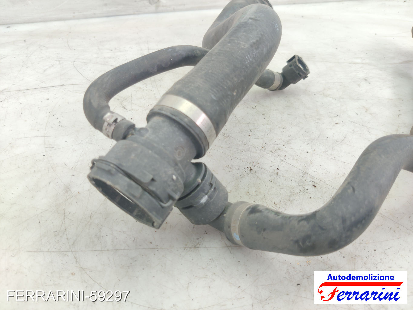 manicotto radiatore M47 BMW SERIE 1 E87 120D 2004-2011 17127525541, 17127540127 7