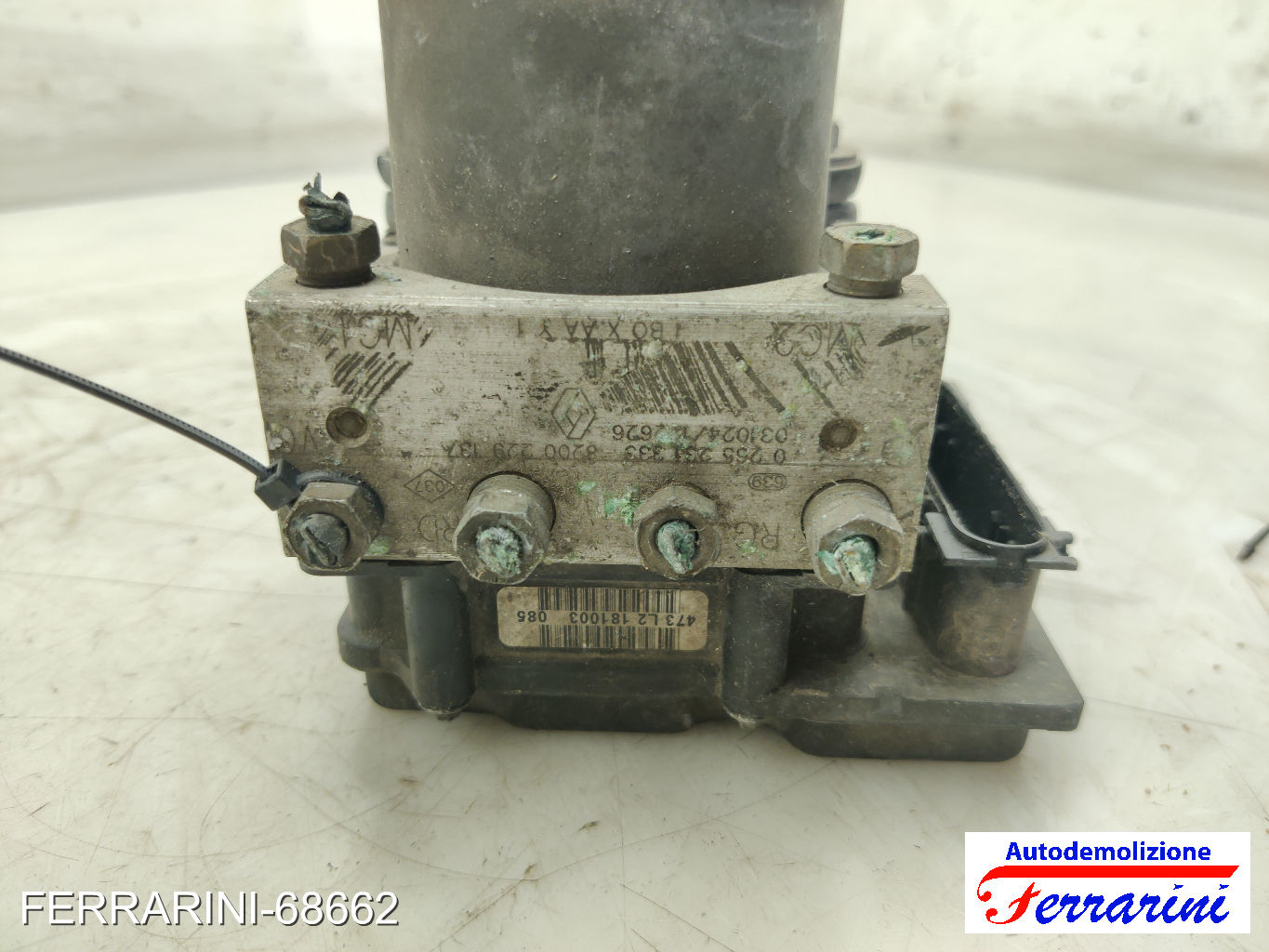 Centralina Pompa Abs RENAULT CLIO 2 BB, CB 1.2 1998-2010 8200239137, 0265231333 6