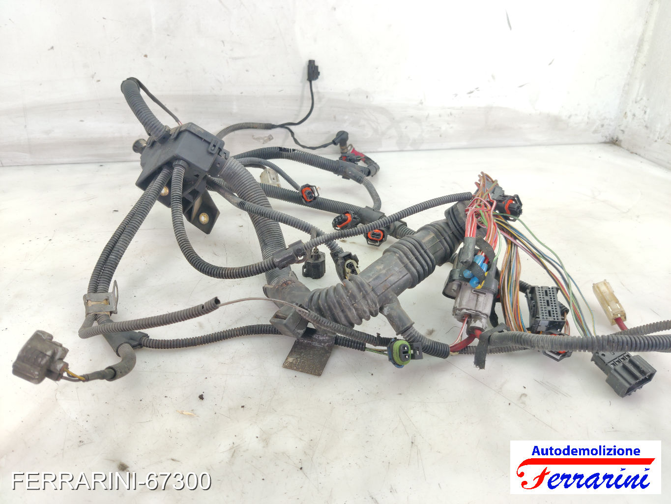 W10B16A Cablaggio Motore MINI - R50, R53 ONE 2001-2006 12517533100, 2861067810 7