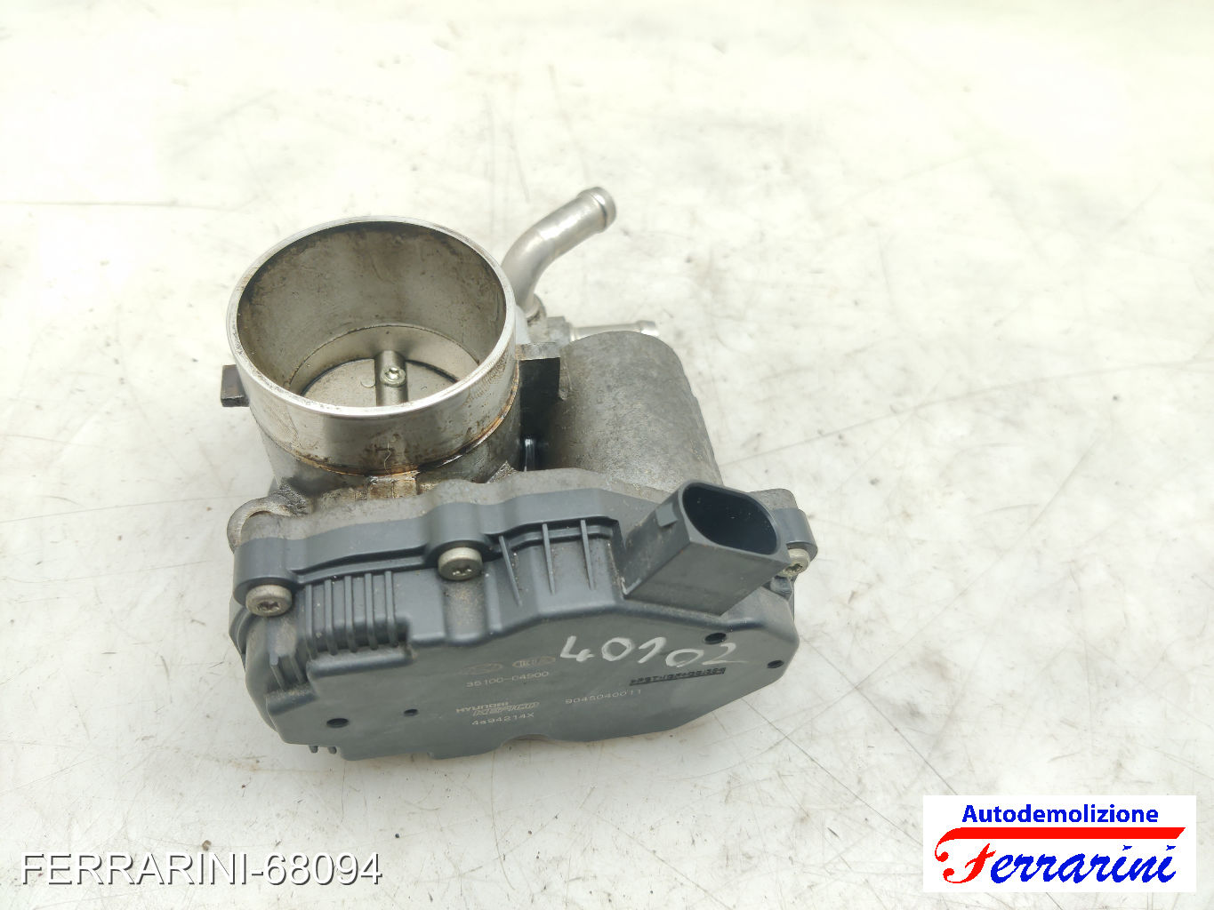 Corpo Farfallato MAZDA 6 SW GY 2.0 DI 2002-2005 3510004900, 4A94214X, PBTGFGB25