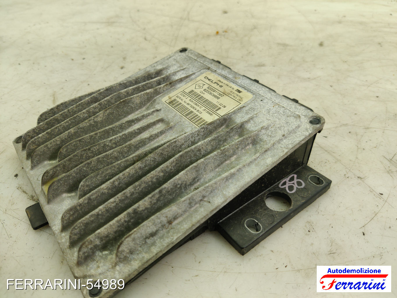 Centralina Motore RENAULT CLIO 3 BR0/1, CR0/1 1.5 DCI 2005-2012 8200911560 6