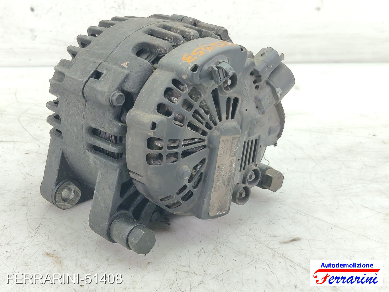Alternatore CITROEN C3 1 FC, FN 1.4 HDI 2002-2009 9646476280, 57058G, 9646049980 6