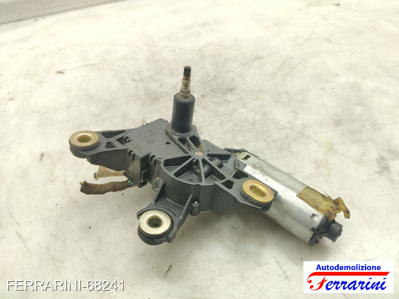 Spazzacqua Motorino Tergicristallo VW POLO 9A, 9N 2001-2007 posteriore, post