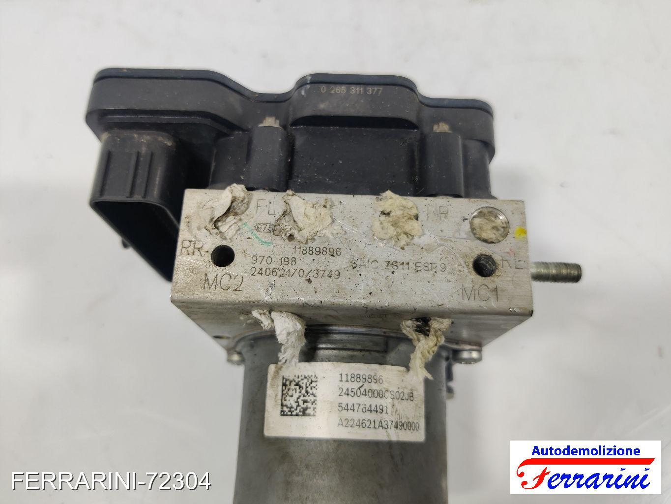 Centralina Pompa Abs MG MG ZS SUV 1.5 VTI 2017-2023 11889896, 02659572444