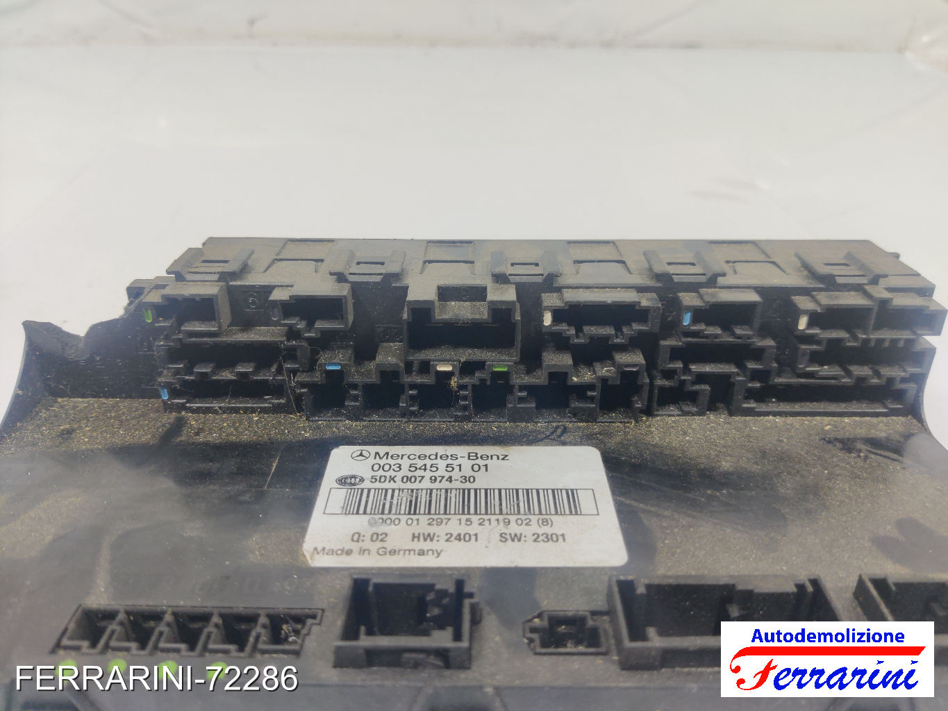 SAM Fusibiliera Scatola Fusibili Body Computer MERCEDES CLASSE C W203 C 220 CDI 11