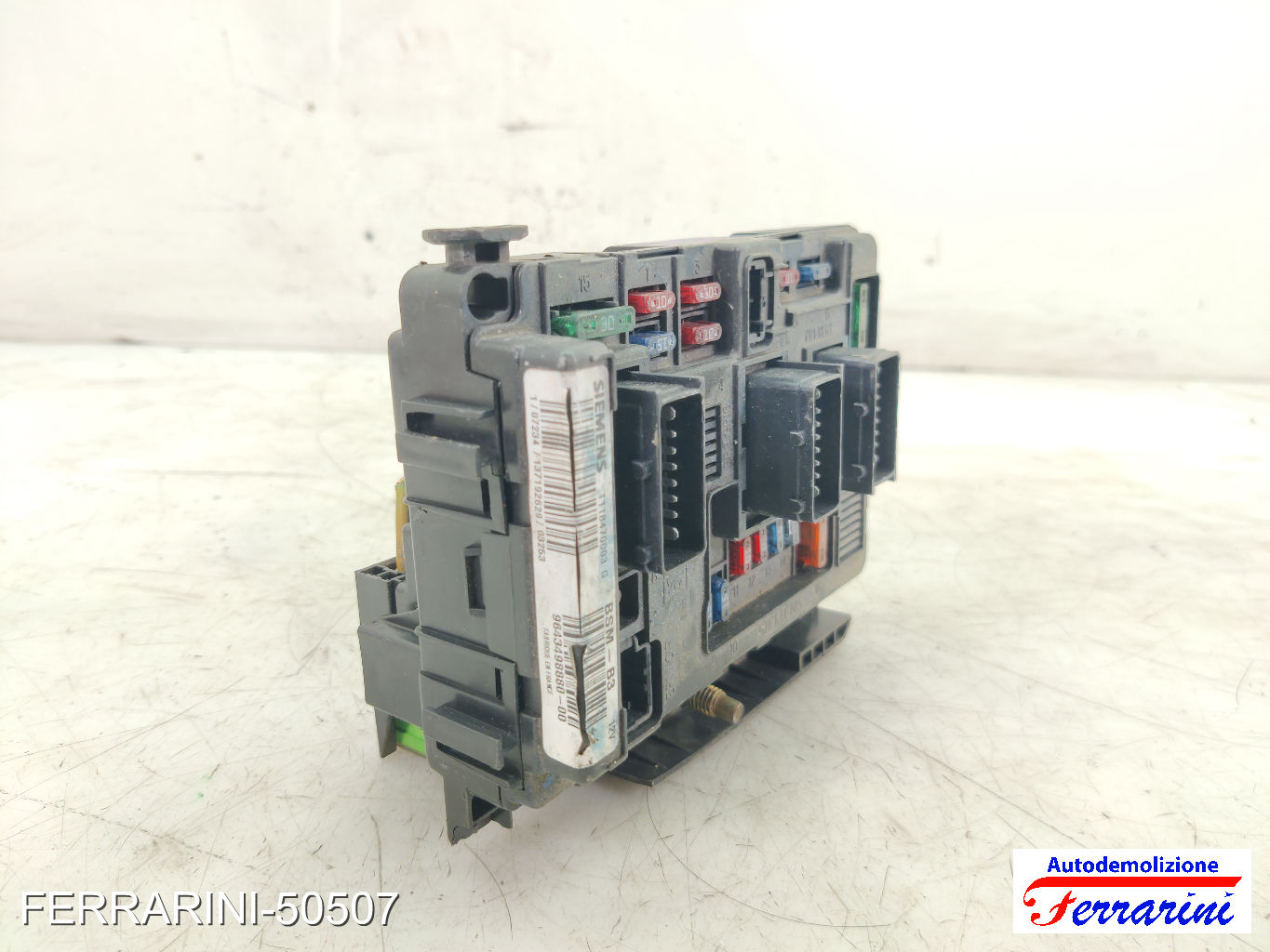 Body Computer CITROEN C2 JM 1.4 HDI 2003-2005 9643498880, 07234, 964349888000 11