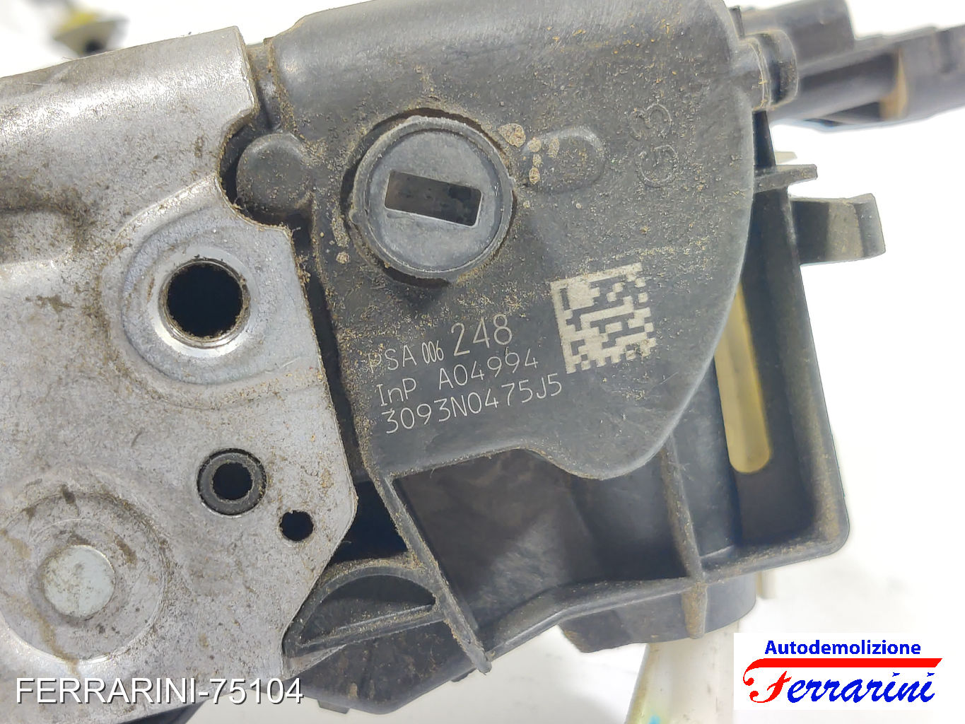 Serratura Porta CITROEN C3 2 SC 2009-2013 sinistro, sx, posteriore, post 9138W3
