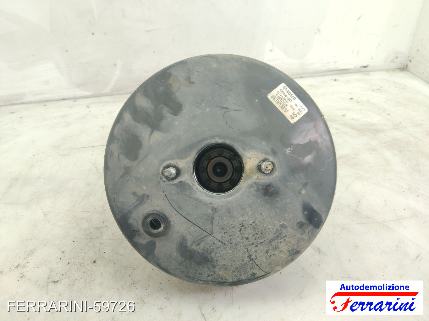 Servofreno CITROEN C4 PICASSO 1 UD 1.6 HDI 2007-2013 51837339, 0204054445 8