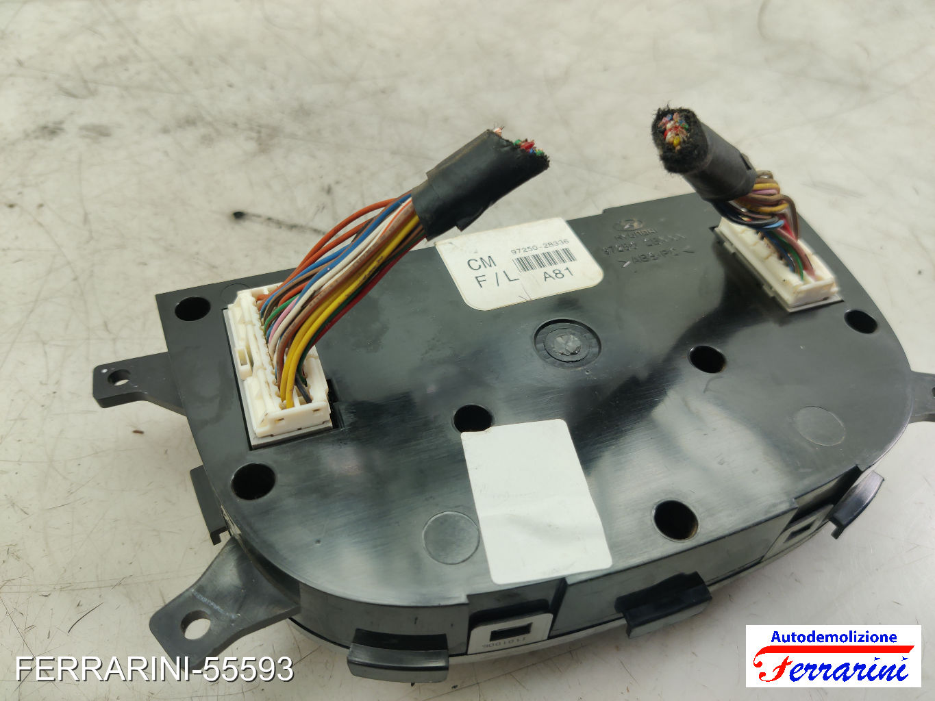 Tastiera Clima HYUNDAI SANTA FE 2 CM 2010-2012 anteriore, frontale 972502B336
