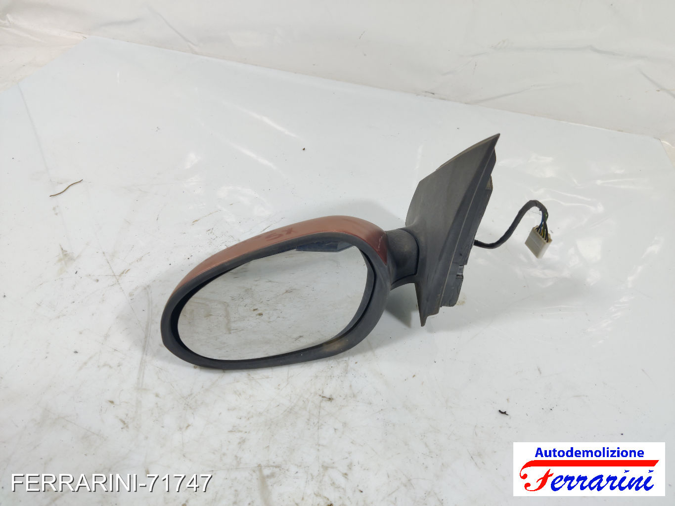 Specchietto Laterale LANCIA YPSILON 843 2003-2011 sinistro, sx 163 ROSSO GUTTUSO 8