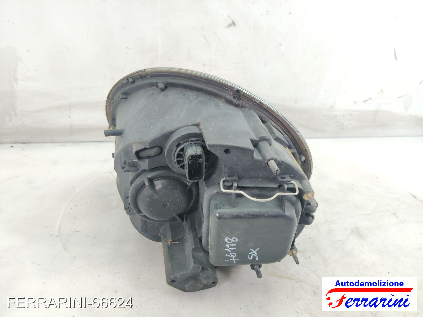 Faro Anteriore MINI - R50, R53 2003-2006 sinistro, sx 63126961345, 63127198729 11