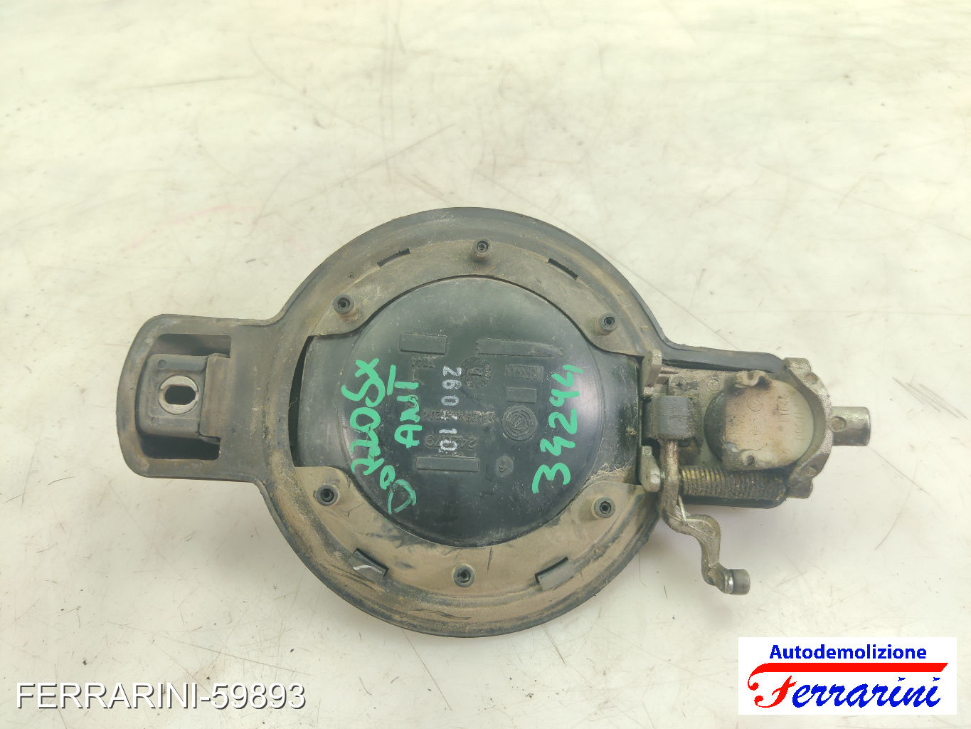 Maniglia Porta Esterna FIAT DOBLO 119, 223 2005-2023 sinistra, sx, frontale 9