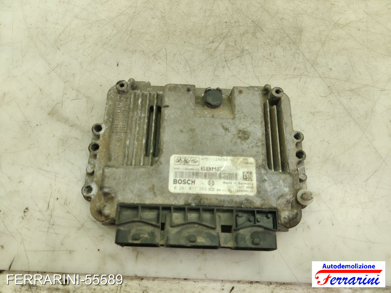 Centralina Motore FORD FOCUS C-MAX DM2 1.6 TDCI 2003-2007 4M5112A650ND