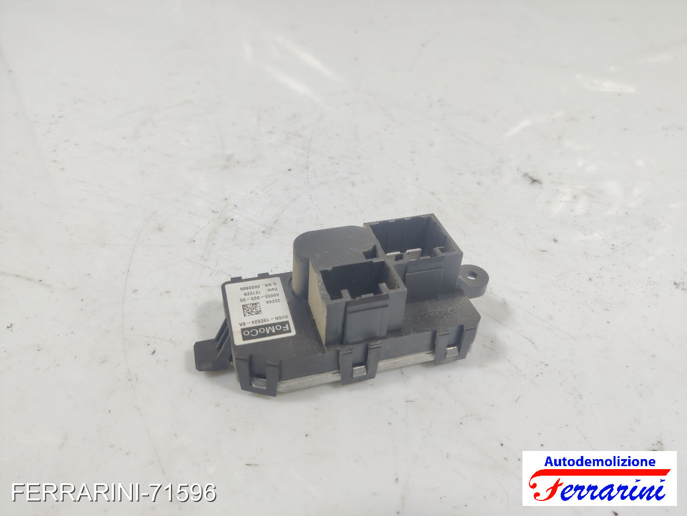 FORD FOCUS 3 TURNIER 1.6 TDCI 2010-2023 AV6N19E624AB, AV6N19E624AA, A600500500