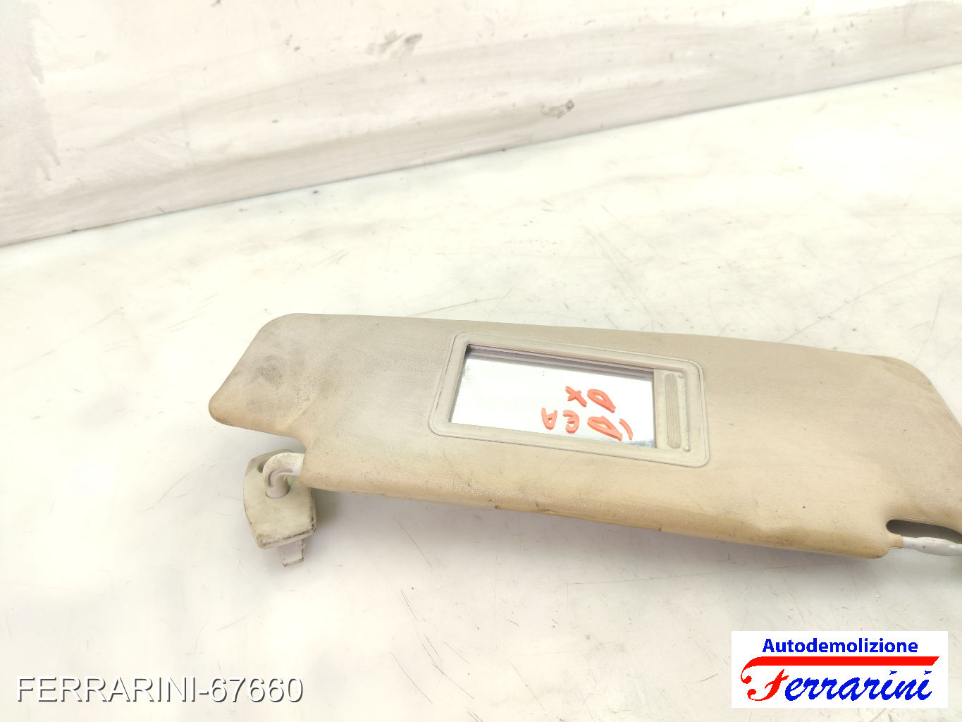 Aletta Parasole FIAT IDEA 350 2004-2012 destro, dx 735361684