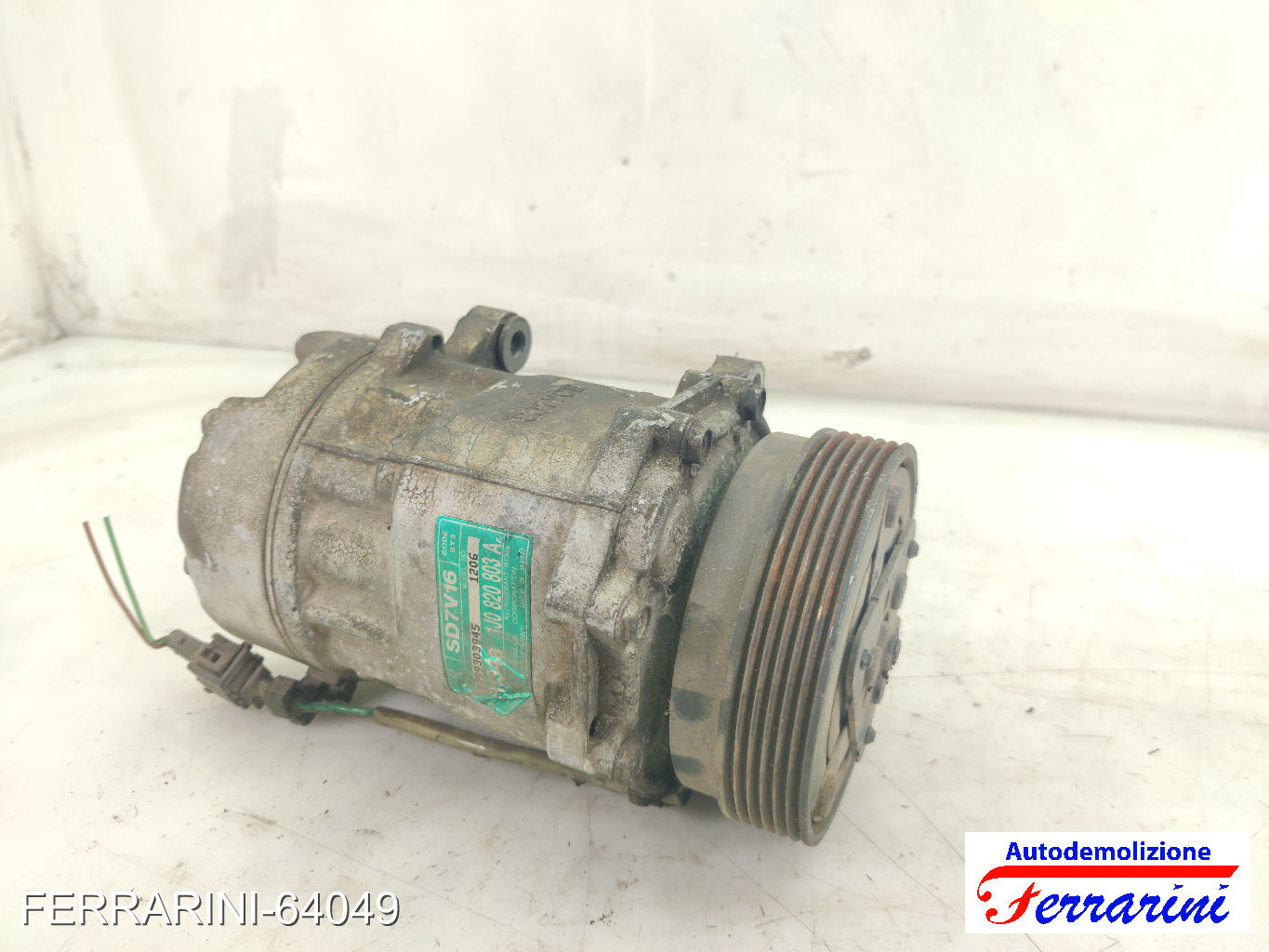 Compressore Clima SEAT LEON 1M1 1.9 TDI 1999-2006 1J0820803A, 1J0820805 12