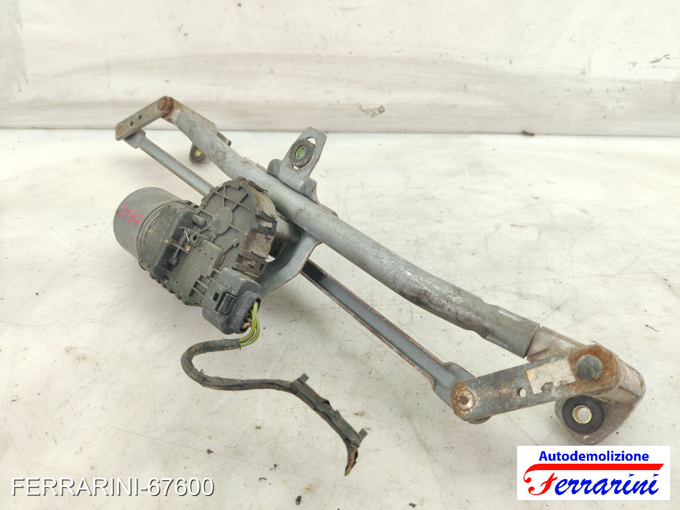 Spazzacqua Motorino Tergicristallo VW GOLF 4 VARIANT 1J5 1999-2001 anteriore
