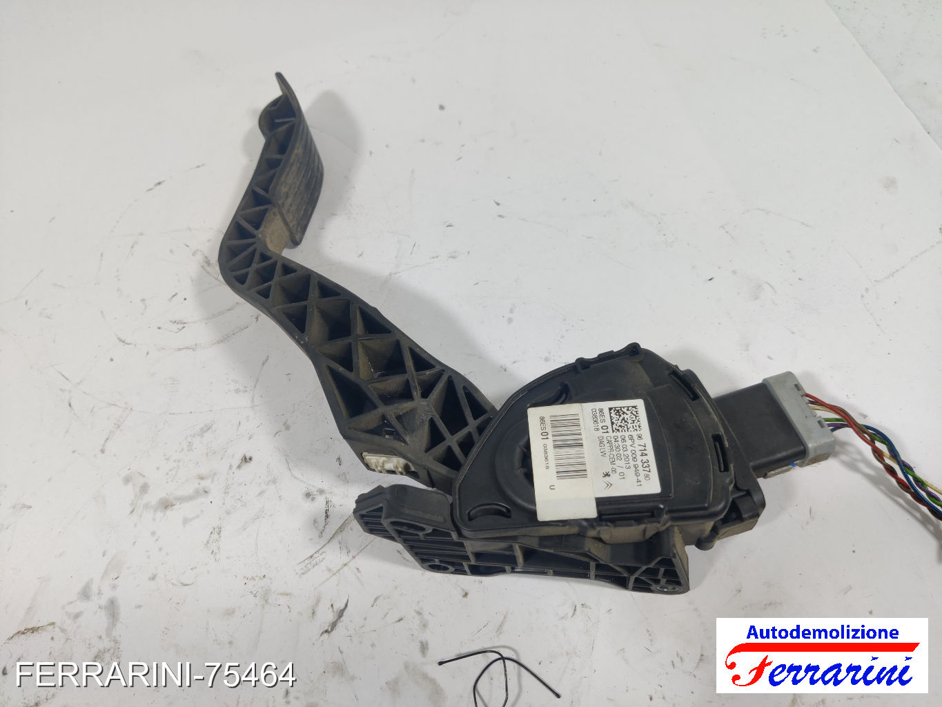 Pedale Frizione CITROEN C3 2 SC 1.1I 2009-2013 9671433780, 6PV00994941