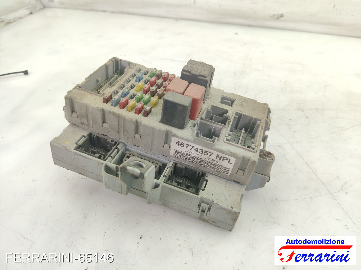 Body Computer FIAT PUNTO 188 1.9 JTD 80 1999-2012 46774357, 406626