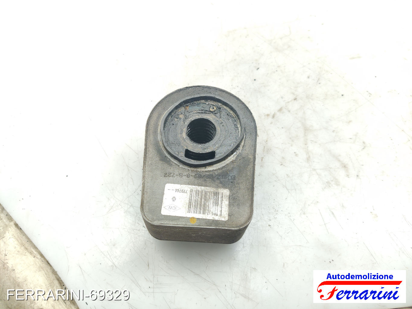 Scambiatore Acqua Olio RENAULT CLIO 3 BR0/1, CR0/1 1.5 DCI 2005-2012 8200779744 10