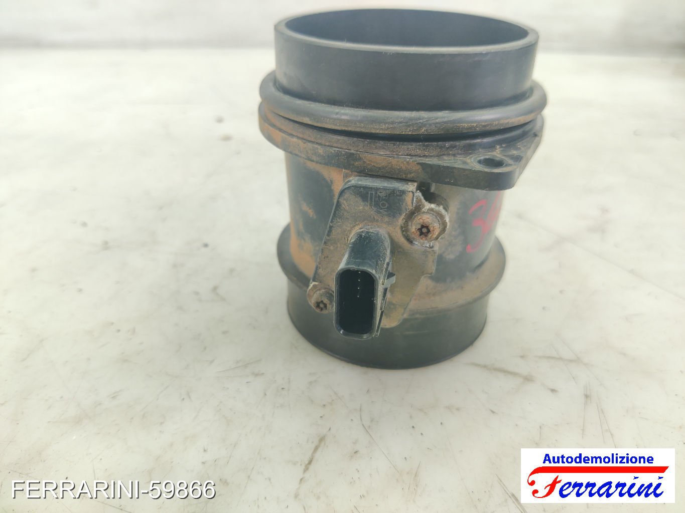Debimetro FORD FOCUS 2 SW DA, DS, FFS 1.8 TDCI 2004-2012 1365122, 7M5112B579BB