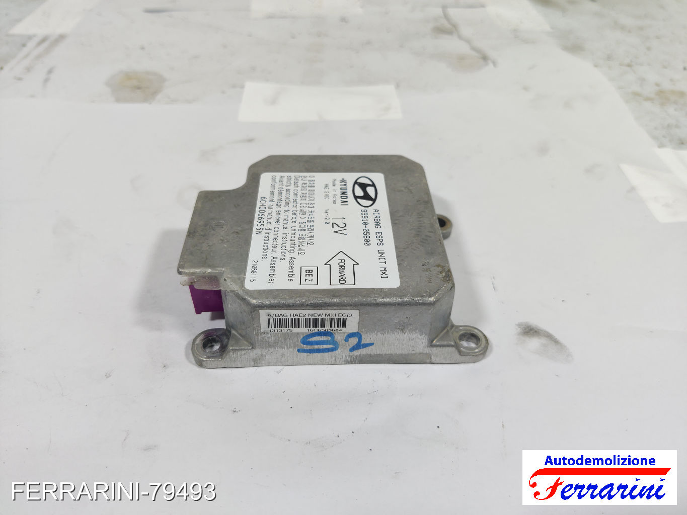 Centralina Airbag HYUNDAI ATOS MX 2003-2008 8