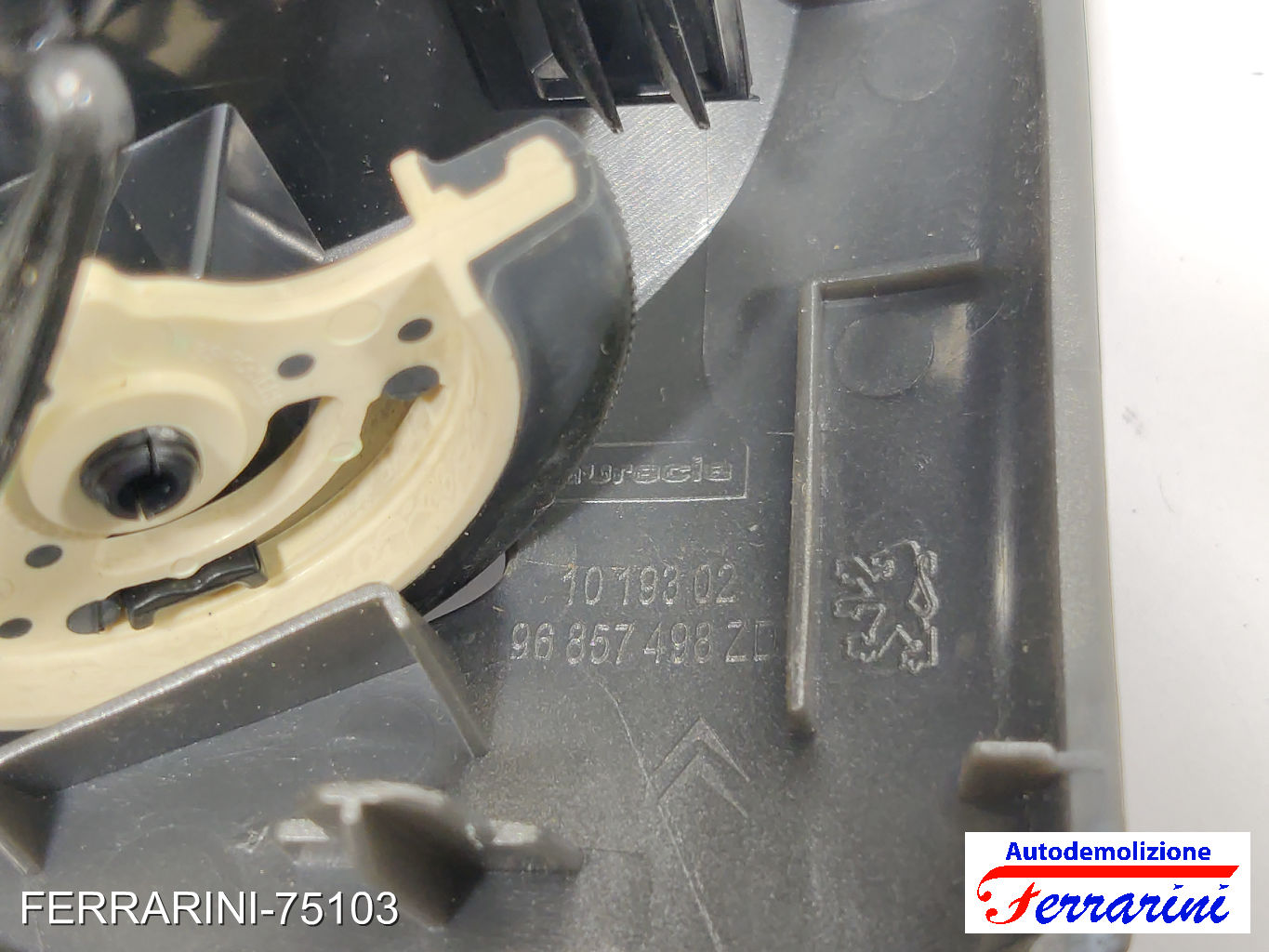 Bocchetta Areazione CITROEN C3 2 SC 2009-2013 sinistra, sx, frontale, anteriore