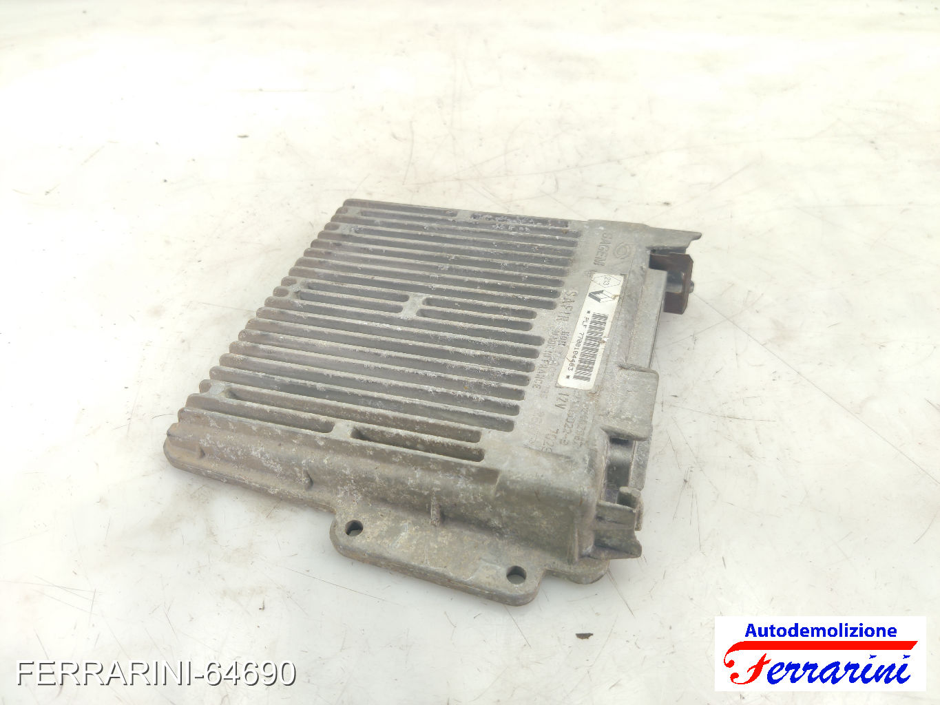 Centralina Motore RENAULT CLIO 1 5/357, B/C57 1.2 1996-1998 7700104483