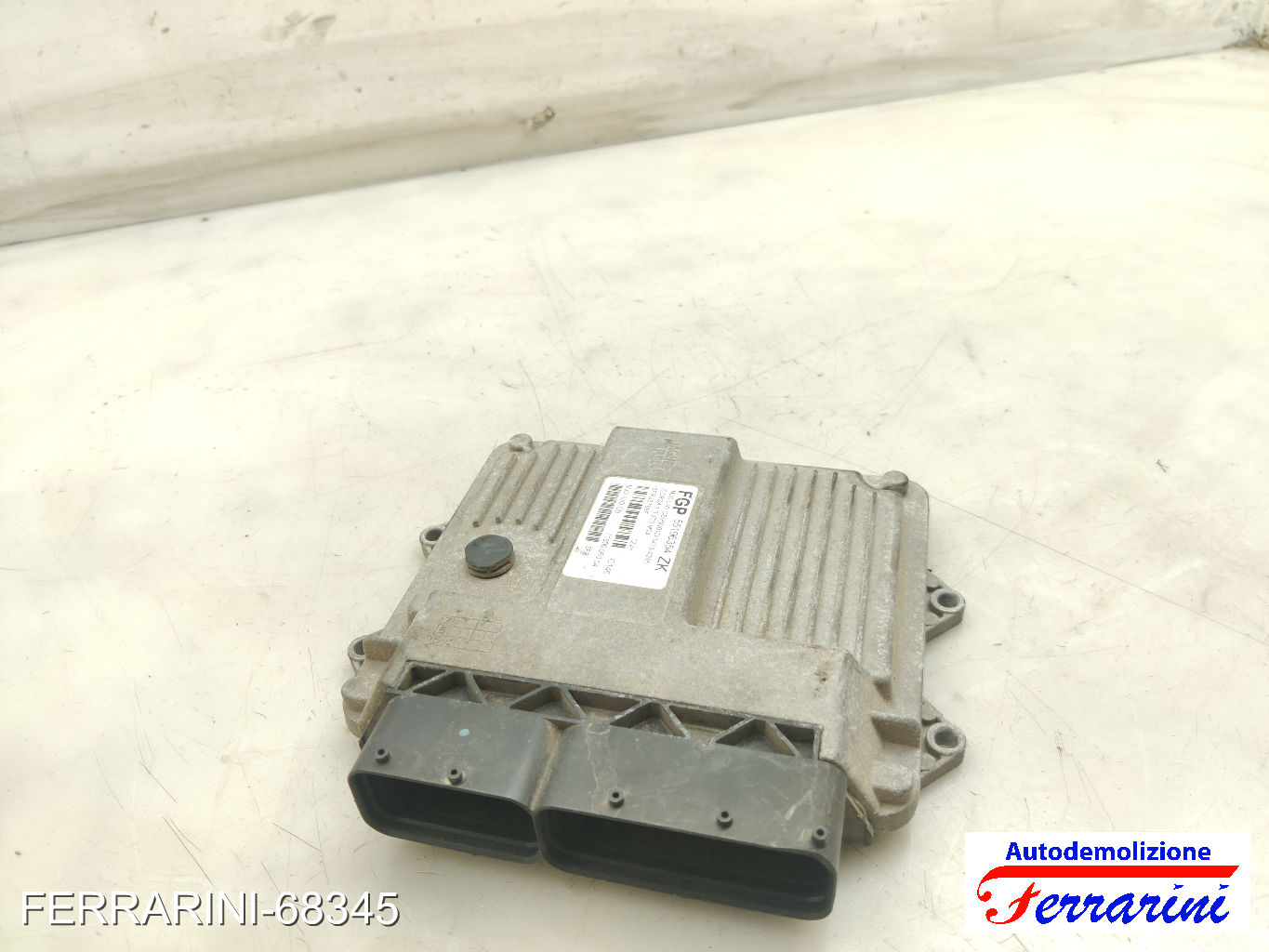 Centralina Motore OPEL CORSA C X01 1.7 DTI 2000-2009 55196354, HW01D, 1412X283