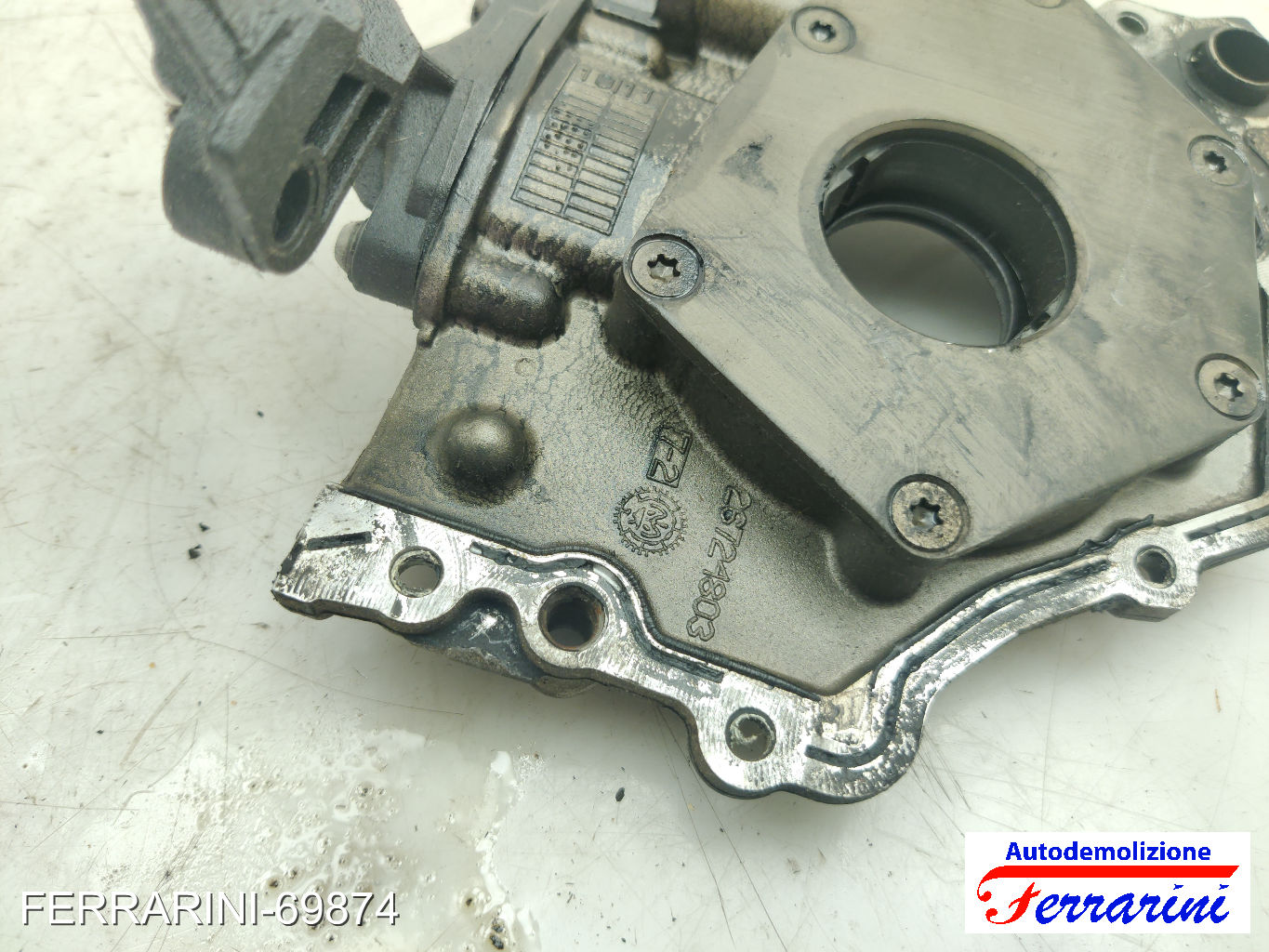 Pompa Olio Motore FIAT IDEA 350 1.3 D MULTIJET 2005-2016 55232196, 55185375 6