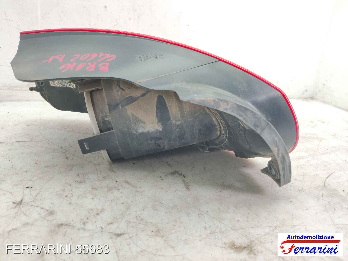 Fanalino Stop Posteriore FIAT BRAVO 2 198 2007-2014 destro, dx, posteriore, post 13