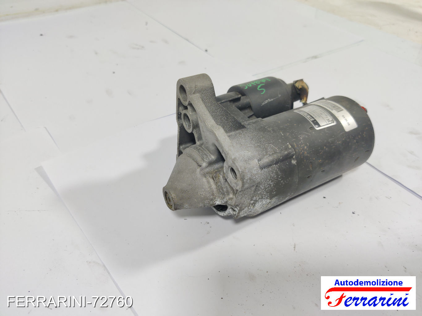 Motorino Avviamento RENAULT SUPER 5 B/C40 1.1 1984-1988 7700115294, 0001106017 7