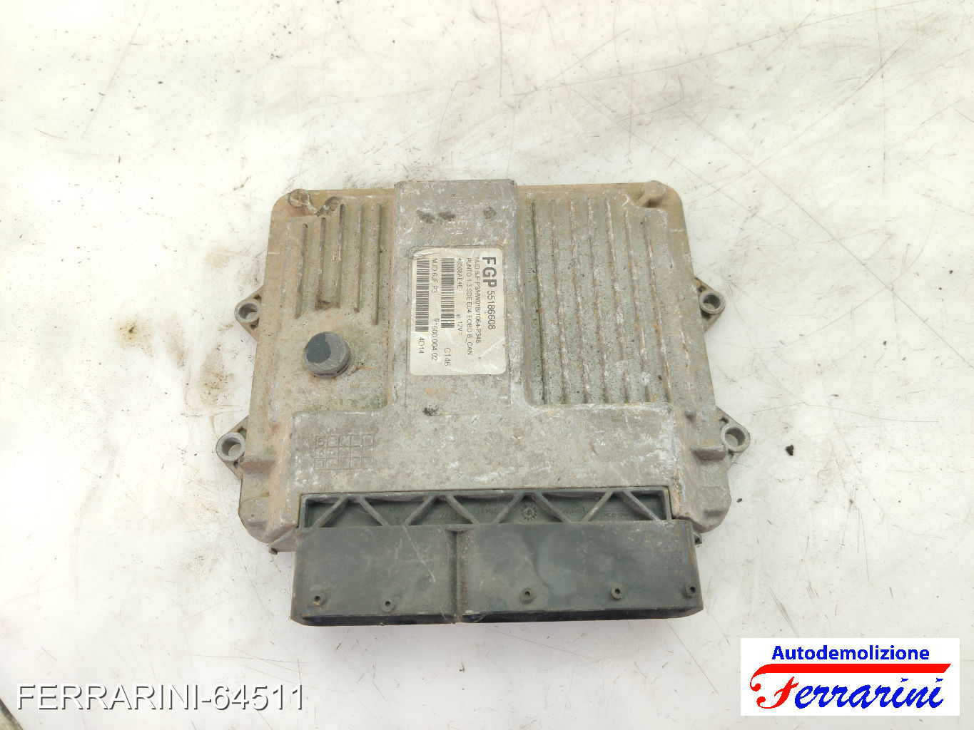 Centralina Motore FIAT PUNTO 188 1.3 JTD 16V 2003-2012 55186608, 055186608