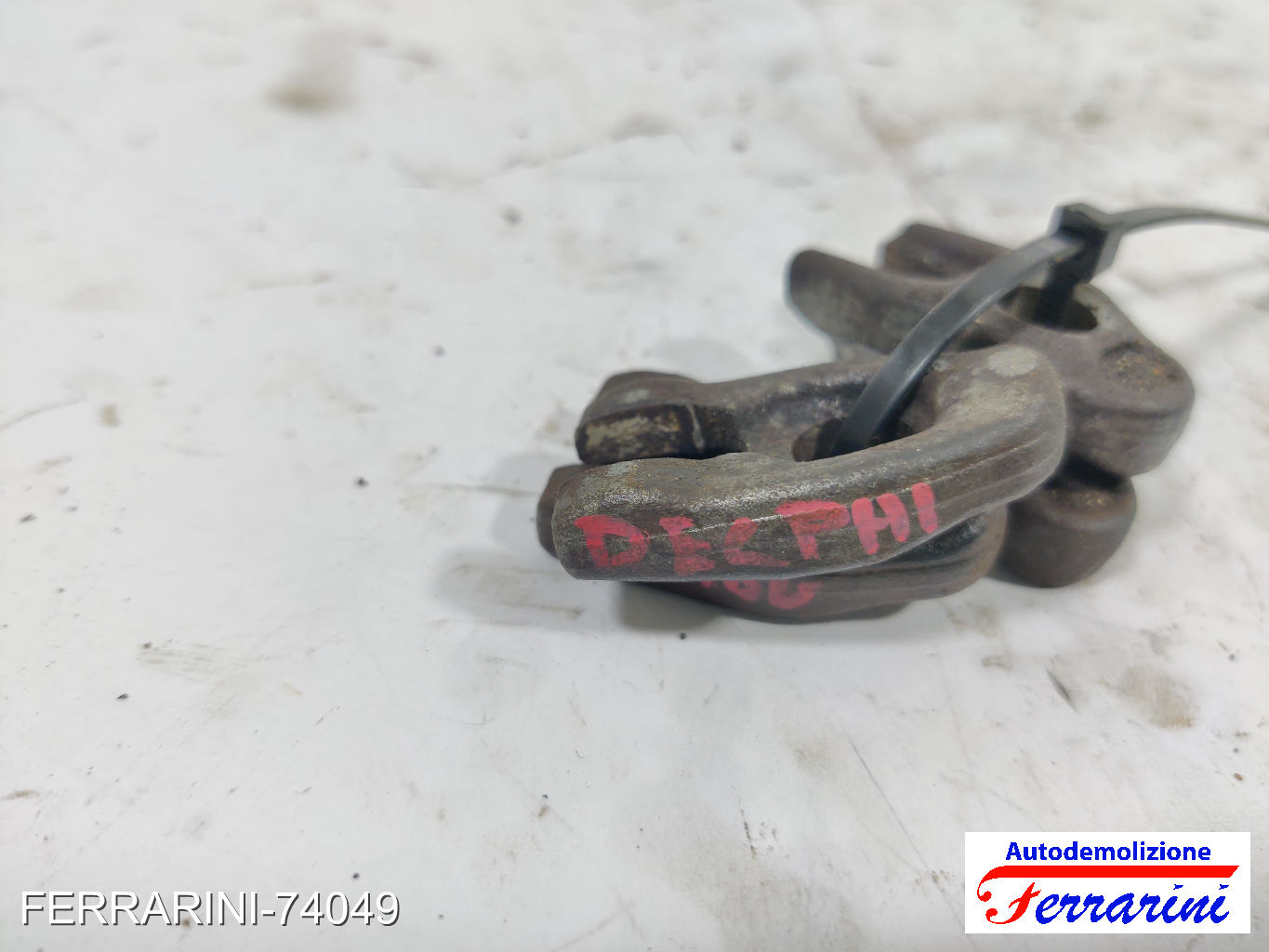 Fermo staffa iniettore diesel K9K F7 RENAULT SCENIC 2 JM0/1 1.5 DCI 2003-2005