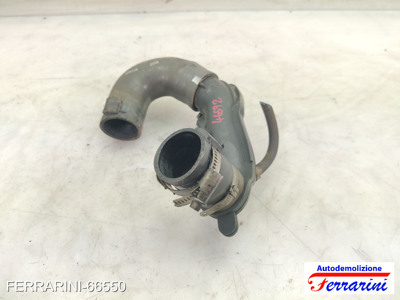 tubo aria aspirazione, intercooler K9K NISSAN MICRA 3 K12 1.5 DCI 2003-2010