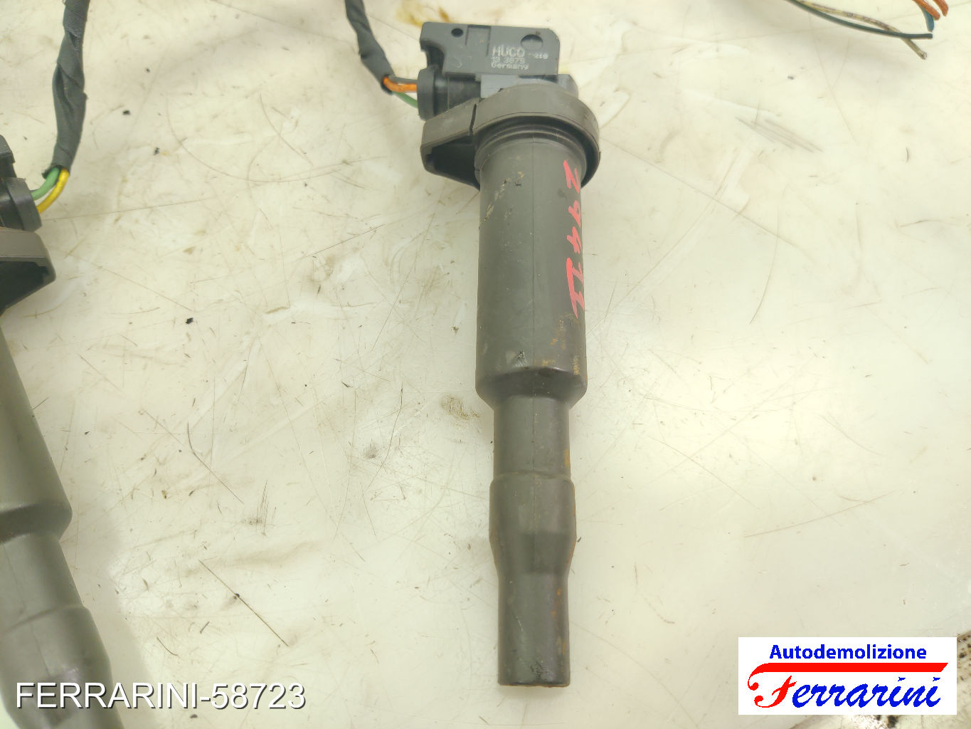 x4 Bobina Di Accensione PEUGEOT 207 SW WK 1.6 16V 2007-2013 597064, 12137575010