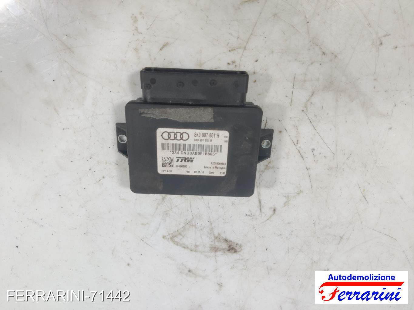 EPB centralina freno a mano elettrico AUDI A4 AT 8K5 2.0 TDI 2008-2015