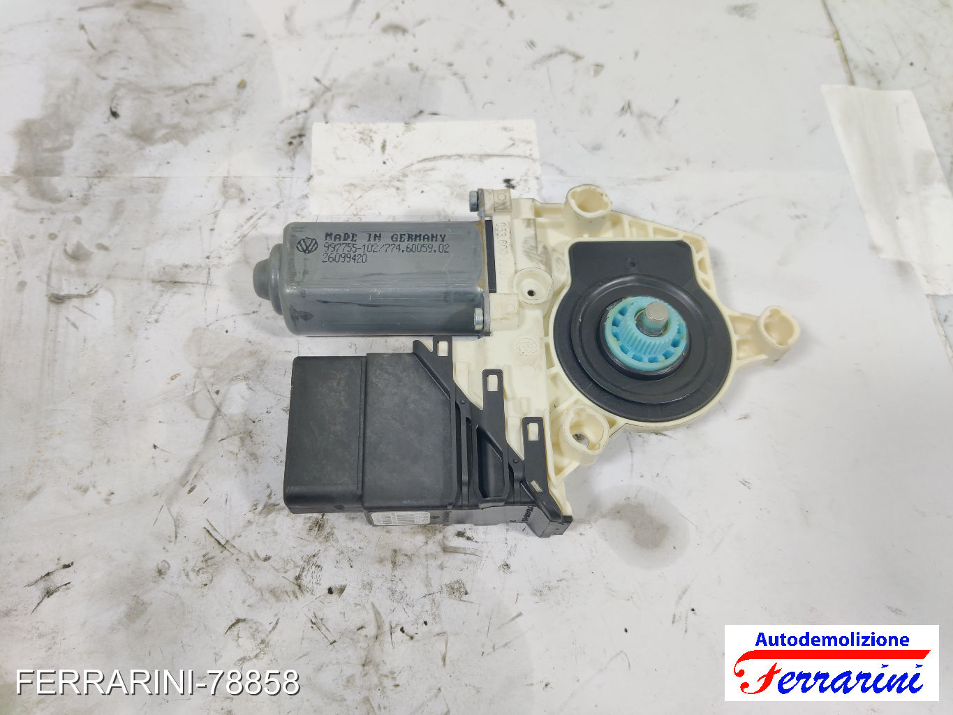 Motorino Alzavetro VW GOLF 6 5K1 2.0 TDI 2008-2013 5K0959703C, 5KO959794