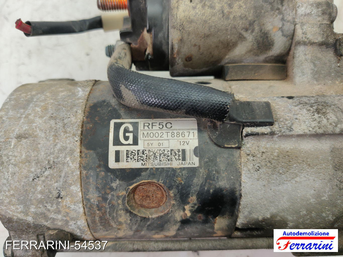 Motorino Avviamento MAZDA 6 SW GY 2.0 DI 2005-2007 M002T88671, M2T88671