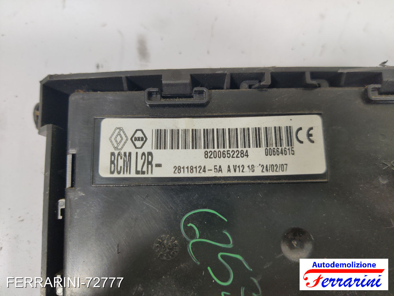 Kit Accensione RENAULT MODUS F/JP0 1.2 2004-2023 8200414422, BCML2R 7