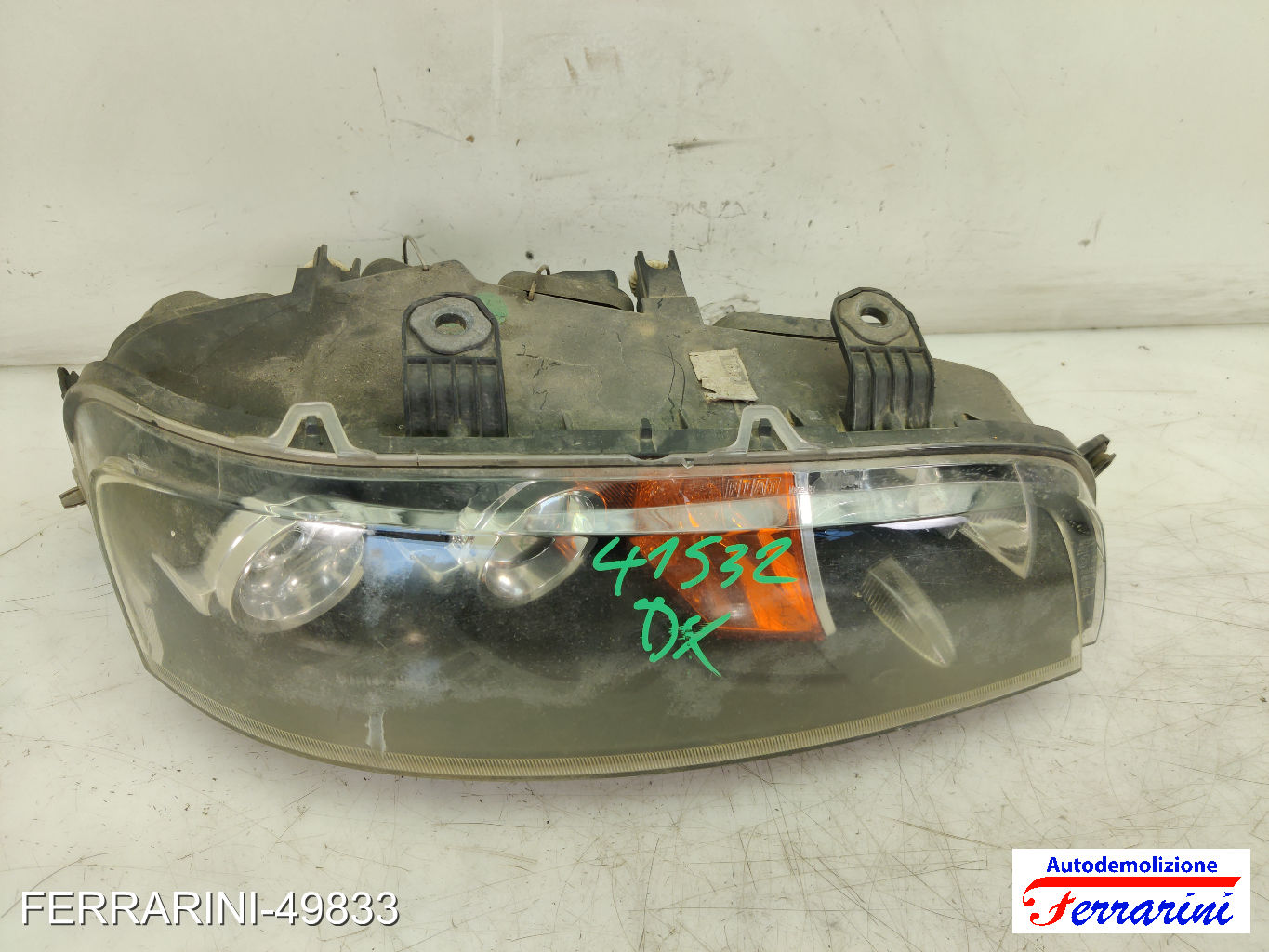 Faro Anteriore FIAT PUNTO 188 1999-2010 destro, dx 51760025, 46849354, 46522719